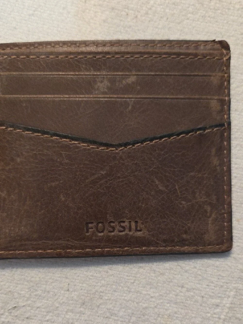 Fossil compact wallet